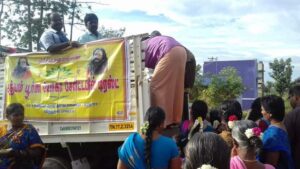 2018 ஆம் ஆண்டு அன்னதானம் வழங்கப்பட்டது.